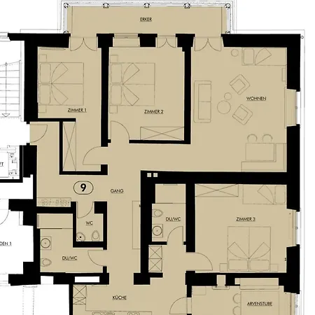 Belmont- Haus Appartement Arosa